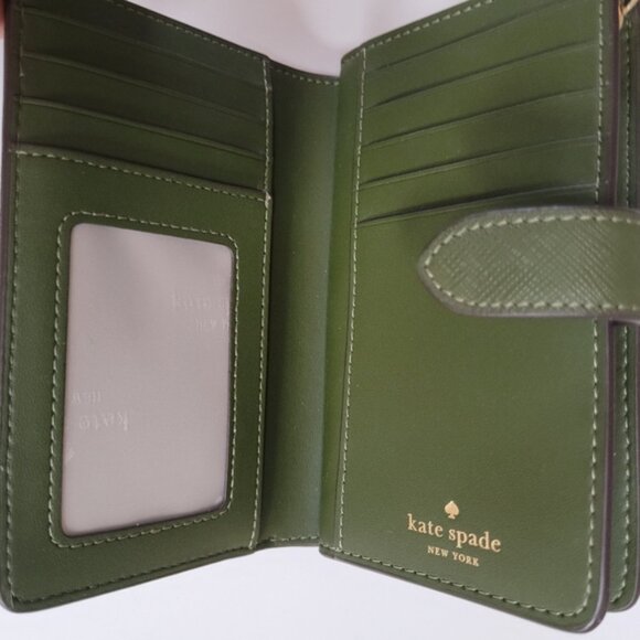 *NWOT* Kate Spade Madison Floral Medium Saffiano Leather Bifold Wallet - Picture 5 of 9